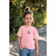 Trendyol T-Shirt Pour Filles Coton - Rose clair