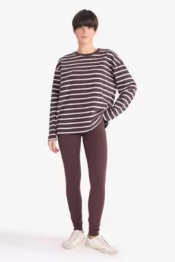 Legging taille haute à pinces