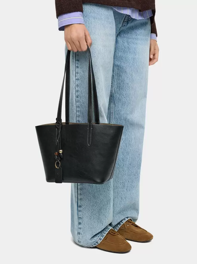 Sac shopper réversible avec pochette amovible M