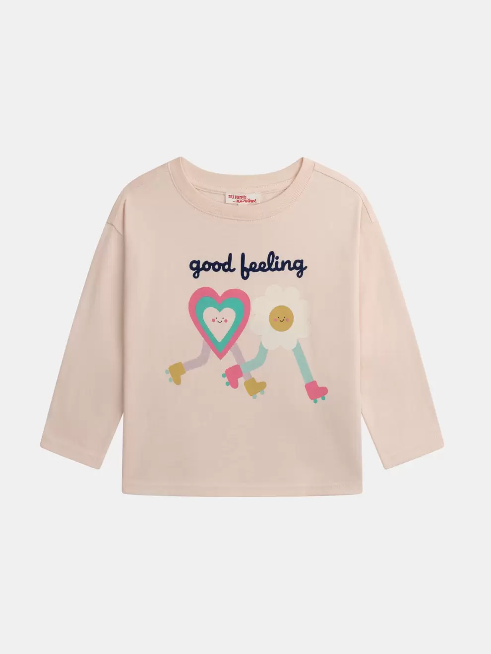Good feeling long-sleeved T-shirt for girls