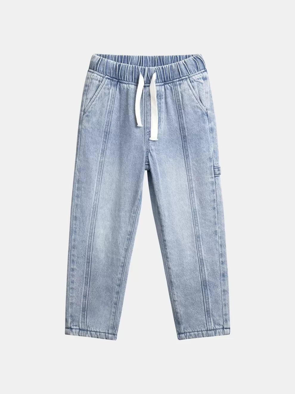 Warm lined carpenter-style jeans for boys
