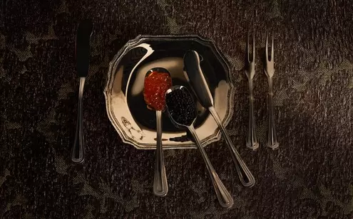 ENSEMBLE COUVERTS DESSERT 6 PIÈCES ARGENT