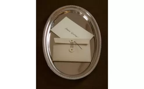 BOÎTE À TARTES EN ACIER ET BOÎTE LETTRAGE PAPIER NOËL