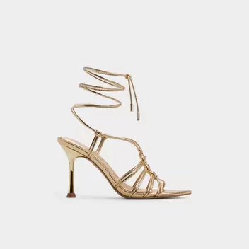 Curacao - Strappy heeled sandal, Stiletto heel