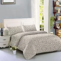 MAISON GOOD AND WELL Housse Parure de Lit Imprimée 4 Pièces - Bohème