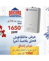 CHAUFFE EAU 10L A GAZ BRD