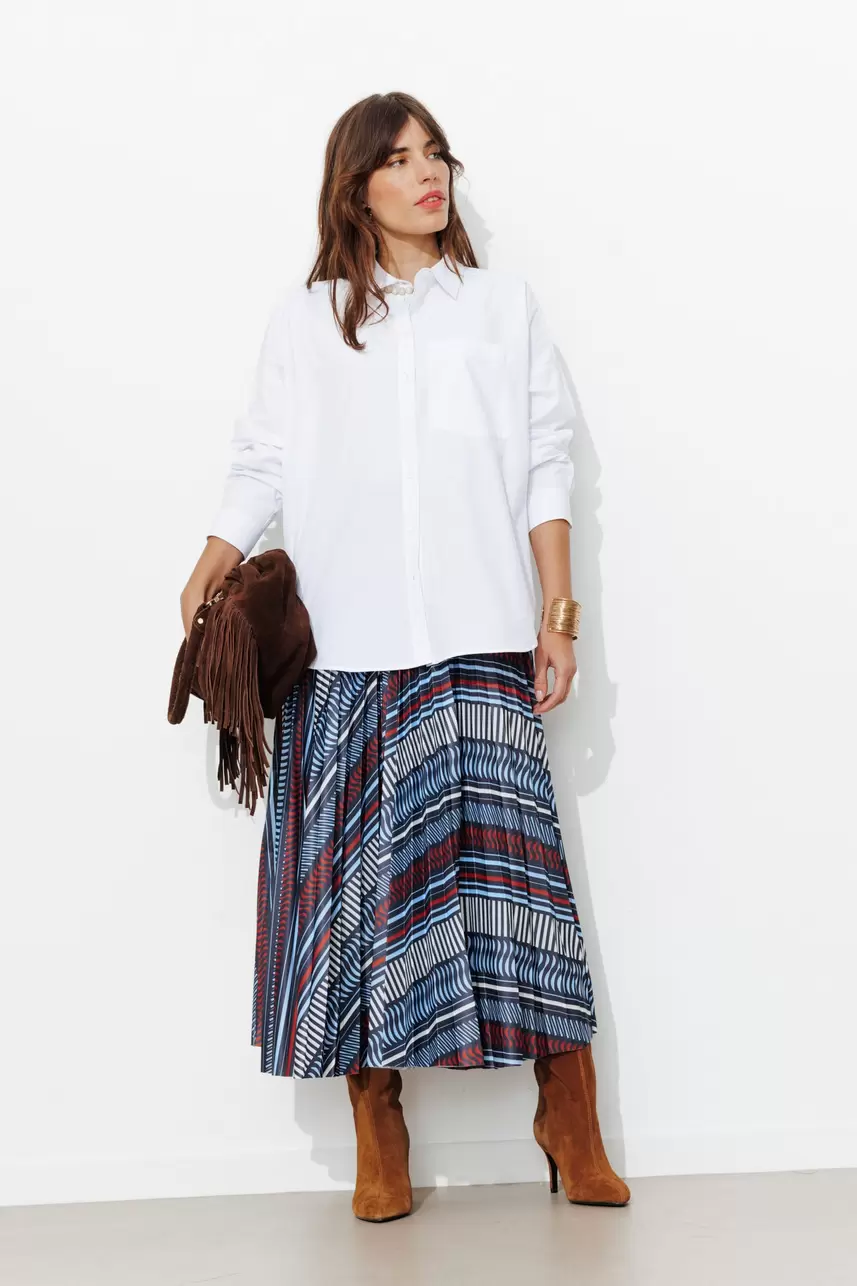 LUNA Jupe plissée Femme