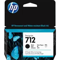 Hp 712 Noir - Cartouche d'encre d'origine (3ED70A)
