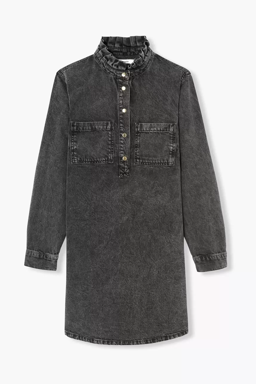 Robe courte en jean Femme