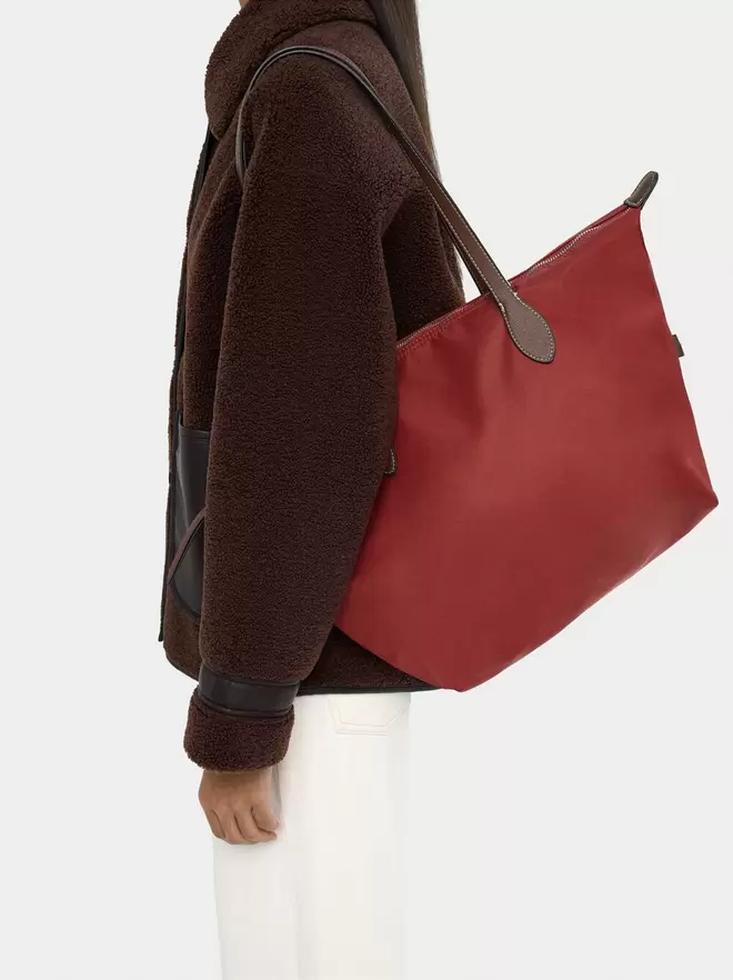 Sac shopper uni en nylon