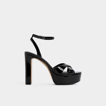 Rosine - Strappy heeled sandal, Platform