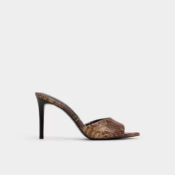 Anniebrilden - Heeled mule, Stiletto heel