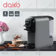 Daiko Machine à café Système 5 en 1 Max 19 Bars 1450 W - CF8192K