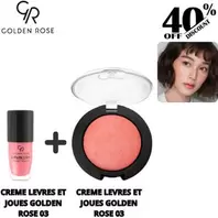 Golden Rose PACK BLUSH ON TERRACOTA 13 + LIP & CHECK CREME 03
