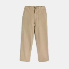 Pantalon droit beige Garçon