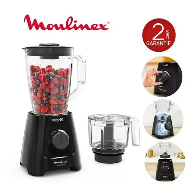 BLENDFORCE +CHOPPER XL 600W NOIR MOULINEX