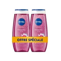 NIVEA Pack 2 Gel Douche Waterlily 2x250ml