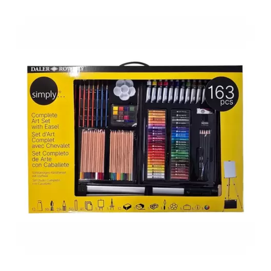 Kit d’Artiste 163 pièces + Chevalet