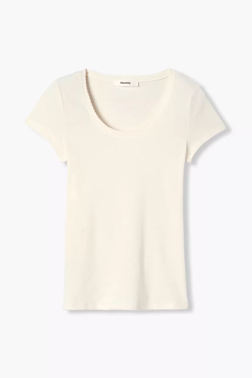 T-shirt col hublot Femme