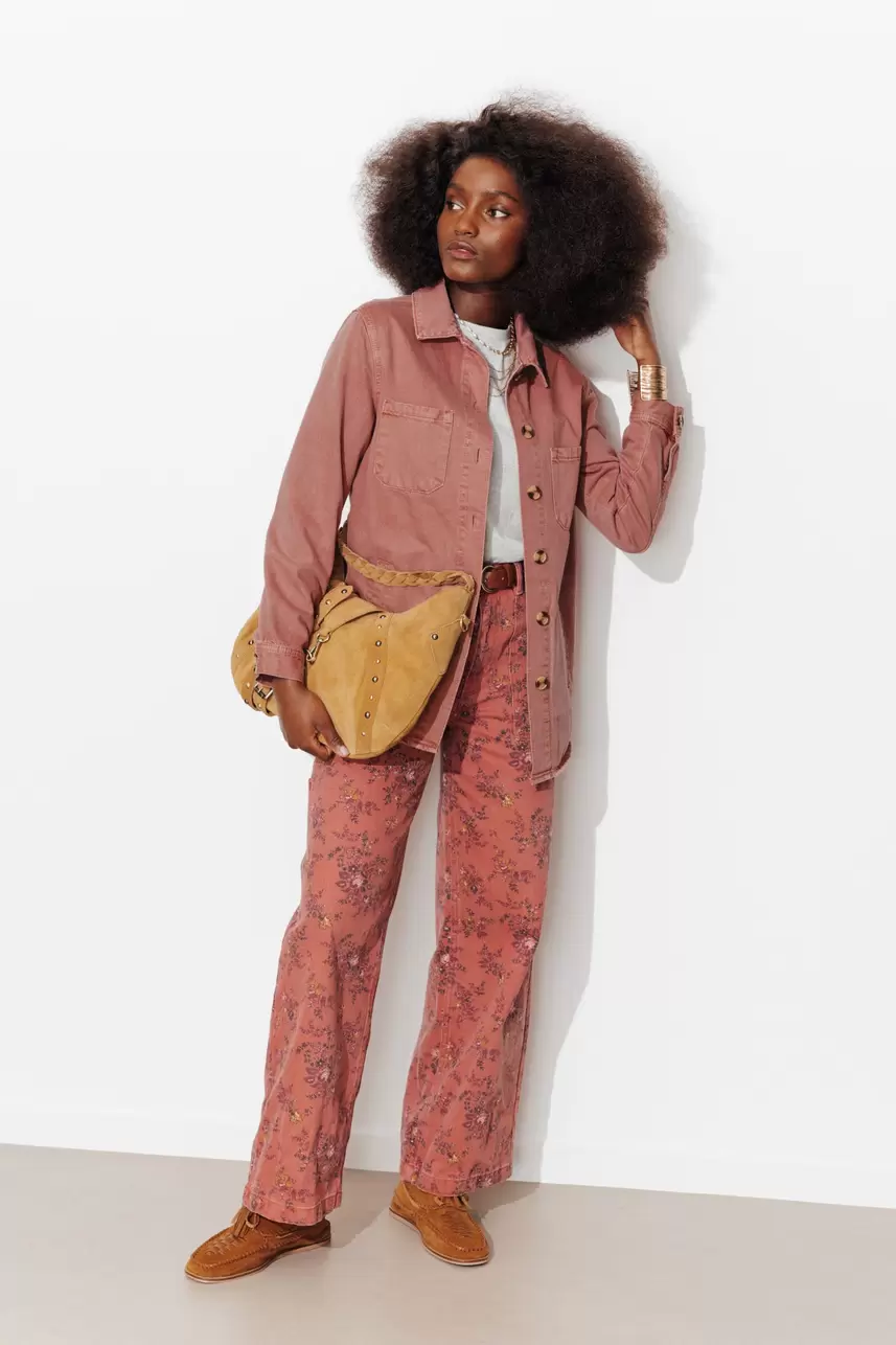 ALMA veste surchemise en toile