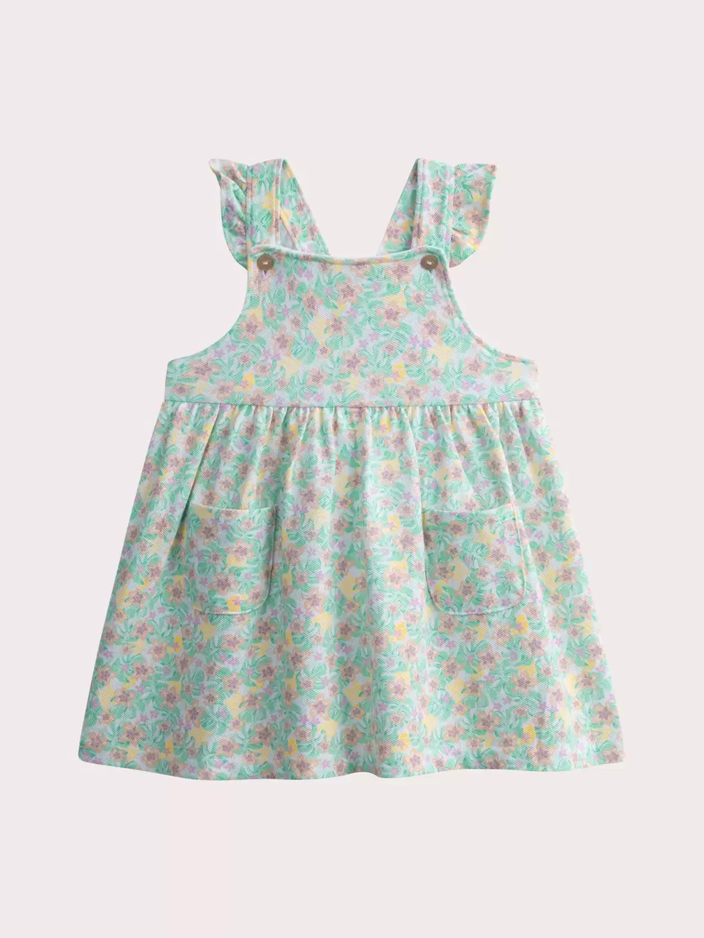 Baby girl's exotic floral sundress