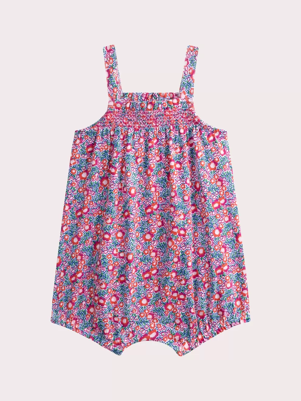 Floral romper for baby girls
