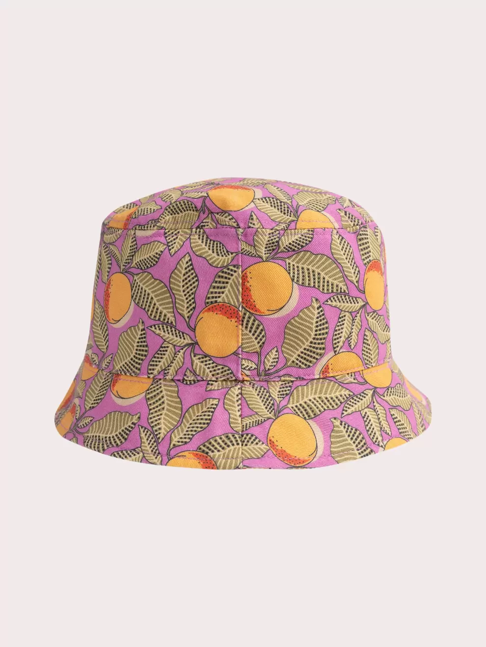 Reversible printed bucket hat for girls