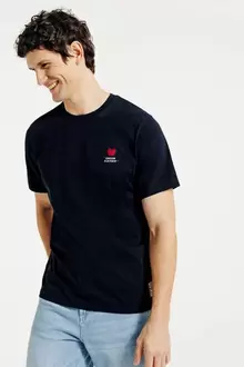 Tee shirt brodé poitrine licence L'Équipe