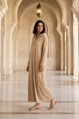 DJELLABA RAMADAN À CAPUCHE