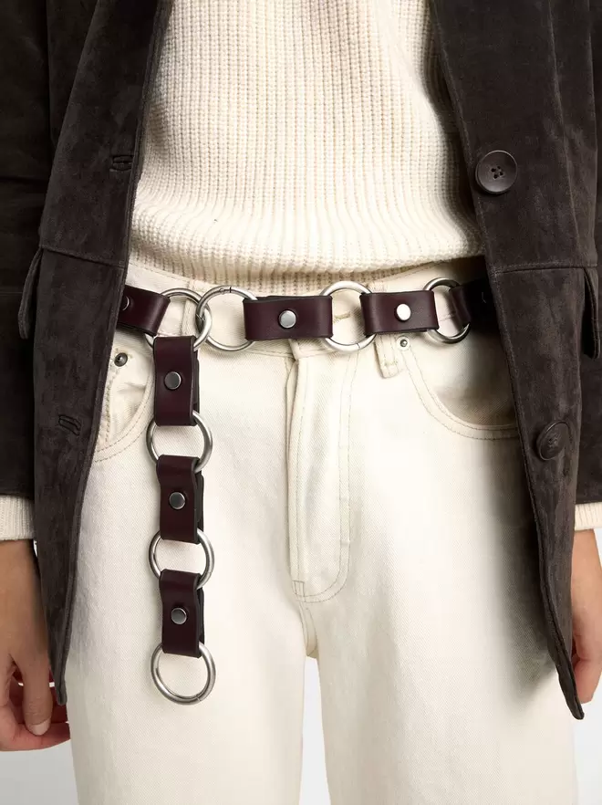 Ceinture segmentée d'anneaux