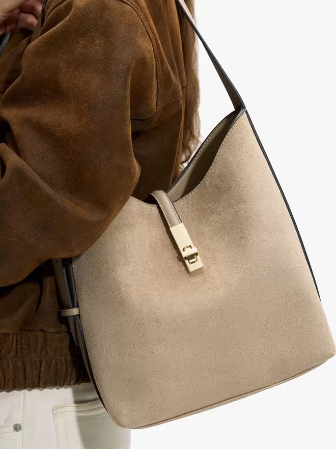 Sac à épaule en effet cuir