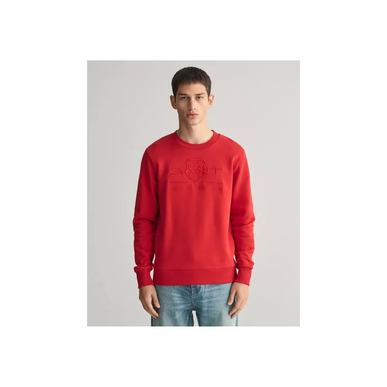 REG TONAL SHIELD C-NECK SWEAT
