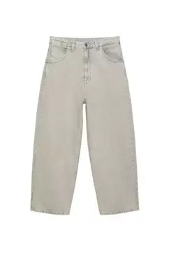 Jean super baggy brodé