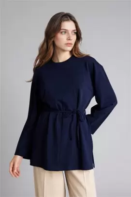 Tunique à manches longues Coupe ample