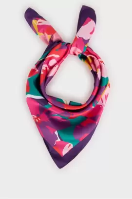 Foulard à motifs pour femme