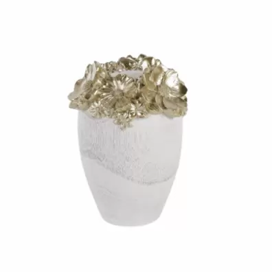 ROSE VASE DOREE S 11.7x12x16 CM