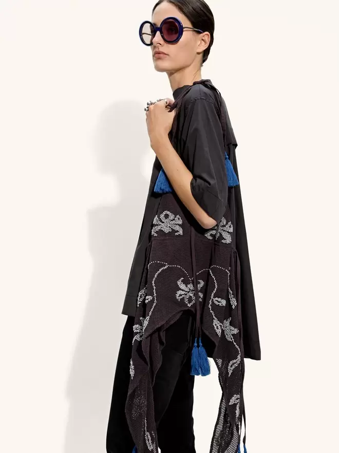 Sac-Top en crochet avec perles