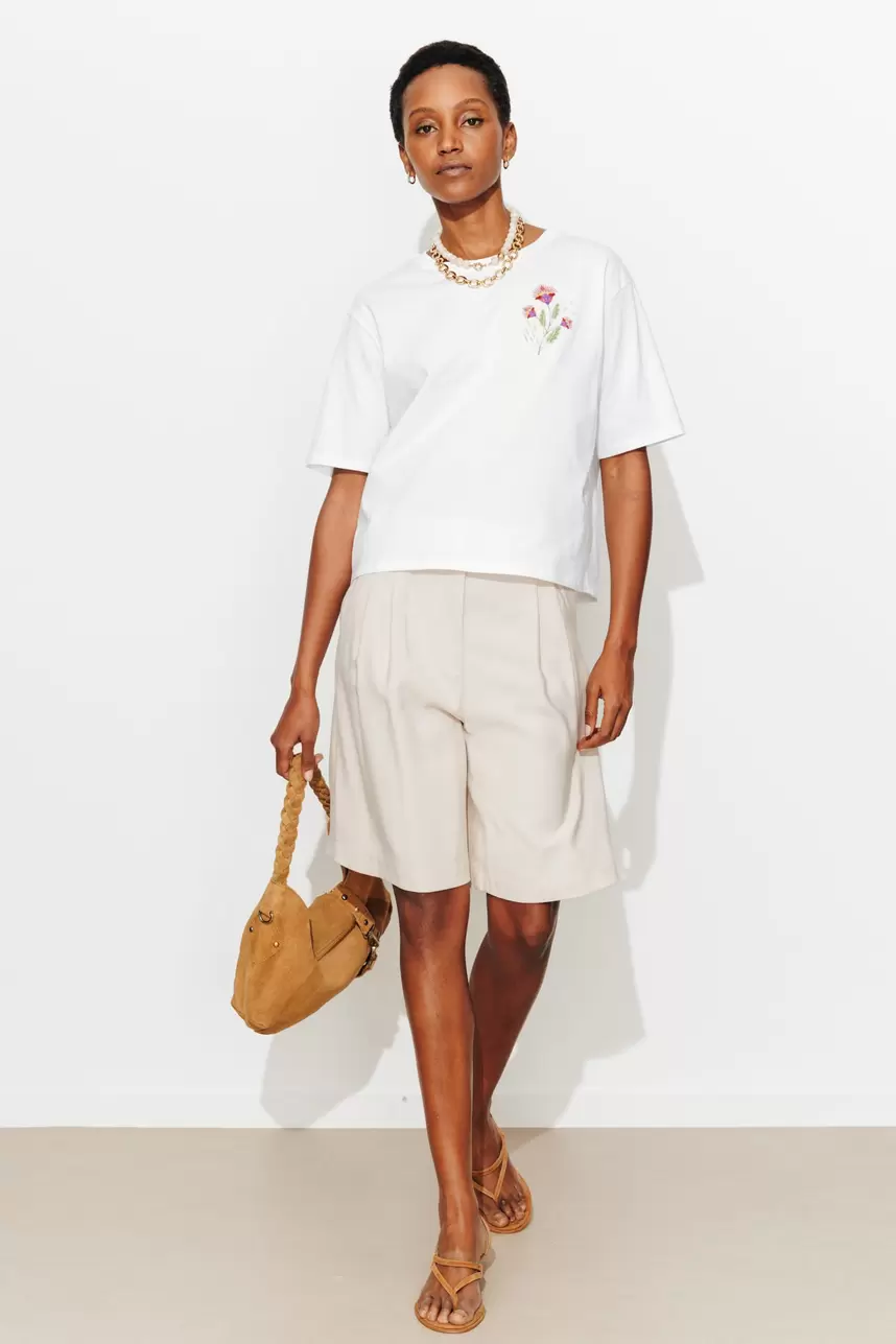 T-shirt à motif Femme