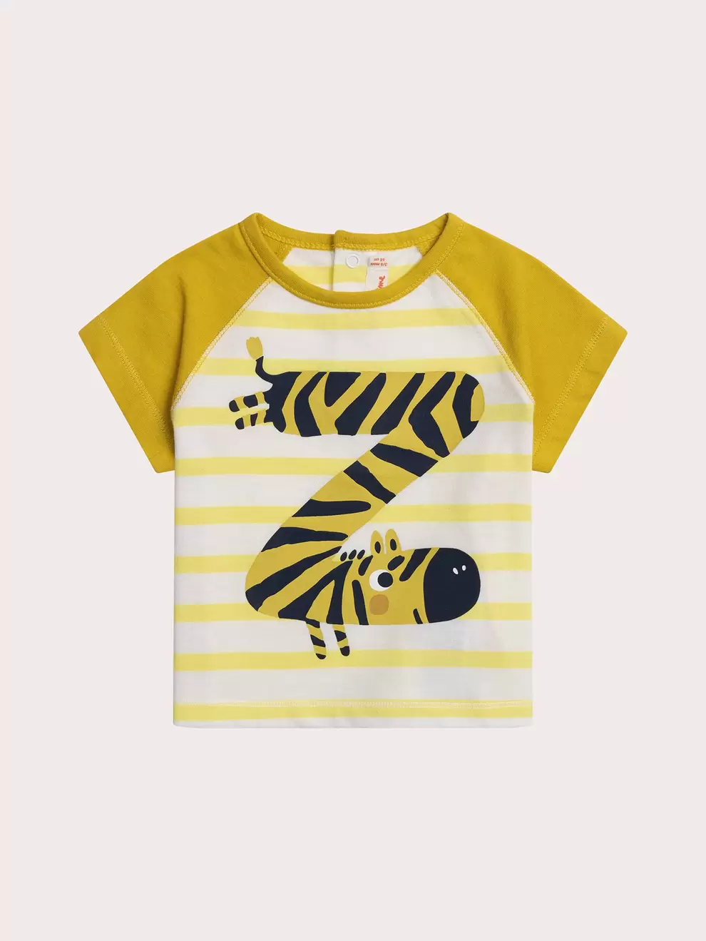 T-shirt zèbre pour bébé garçon