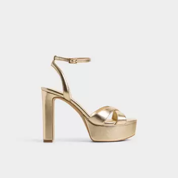 Rosine - Strappy heeled sandal, Platform