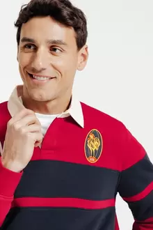 Polo manches longues licence France Rugby