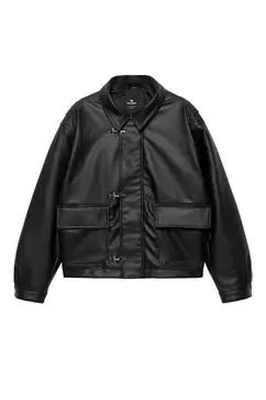 Blouson similicuir brandebourgs