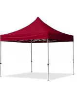 CHAPITEAU 3X3M - ARMATURE ALUM 31.5X31.5 MM- BOURGOGNE