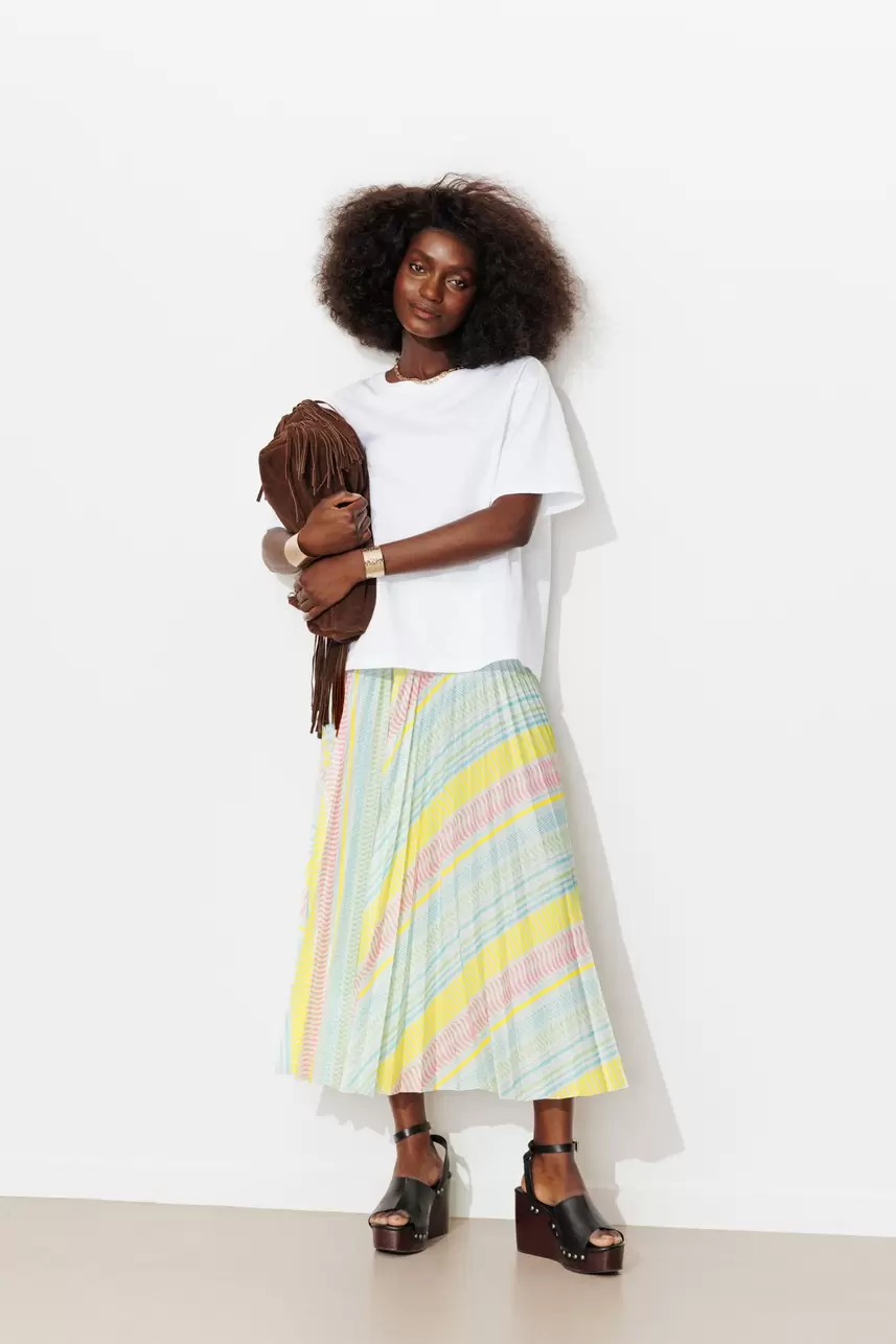 LUNA Jupe plissée Femme