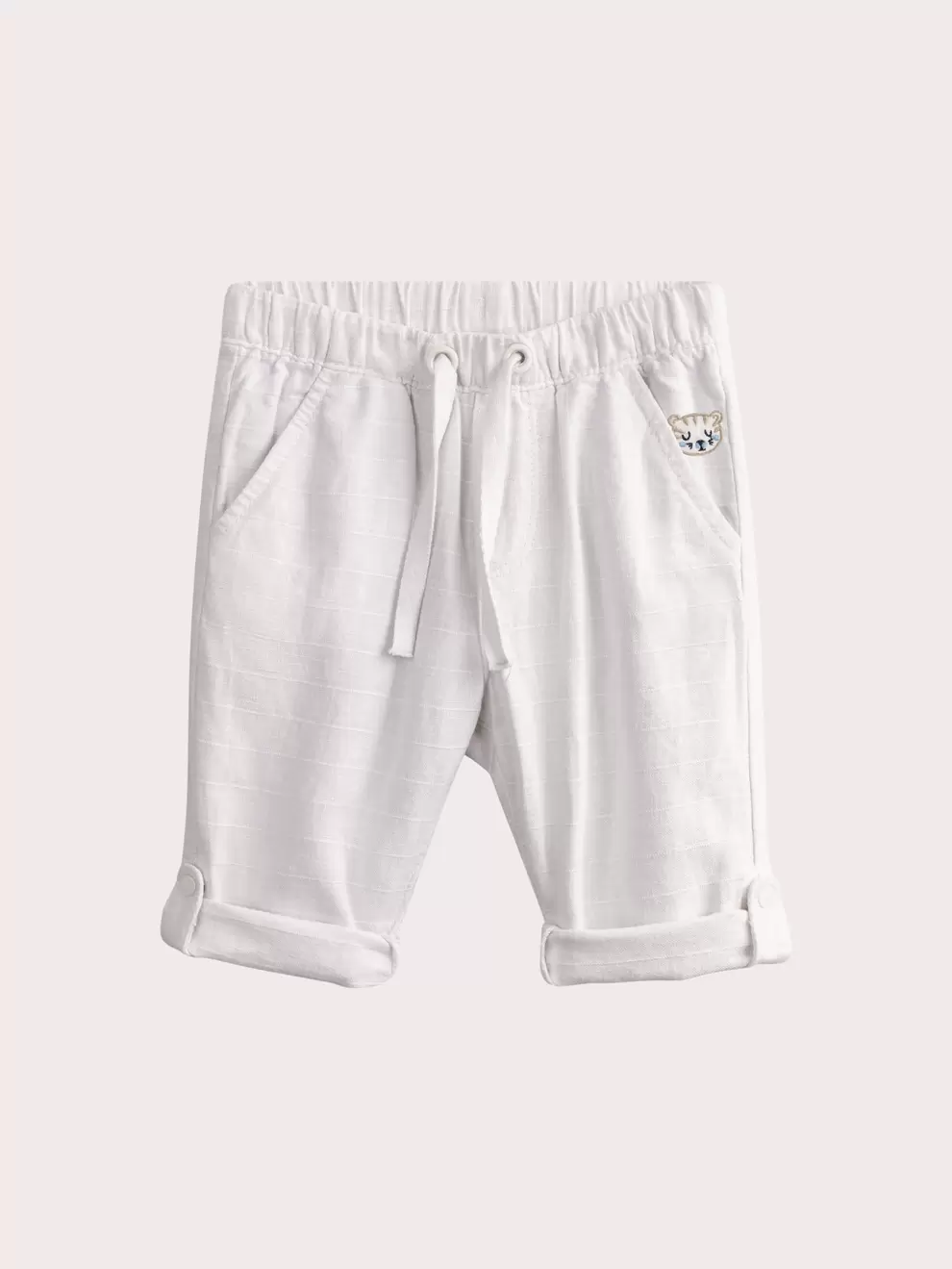 Pantalon blanc pour bébé garçon