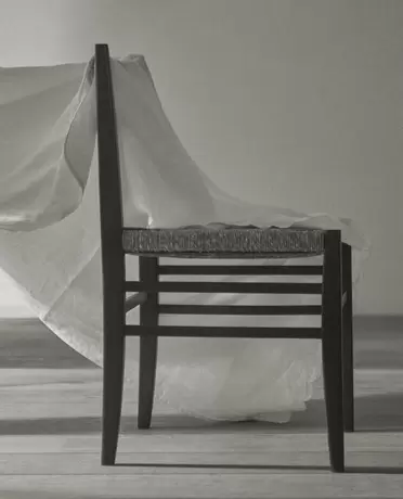 RIDEAU LIN BORD FESTONNÉ