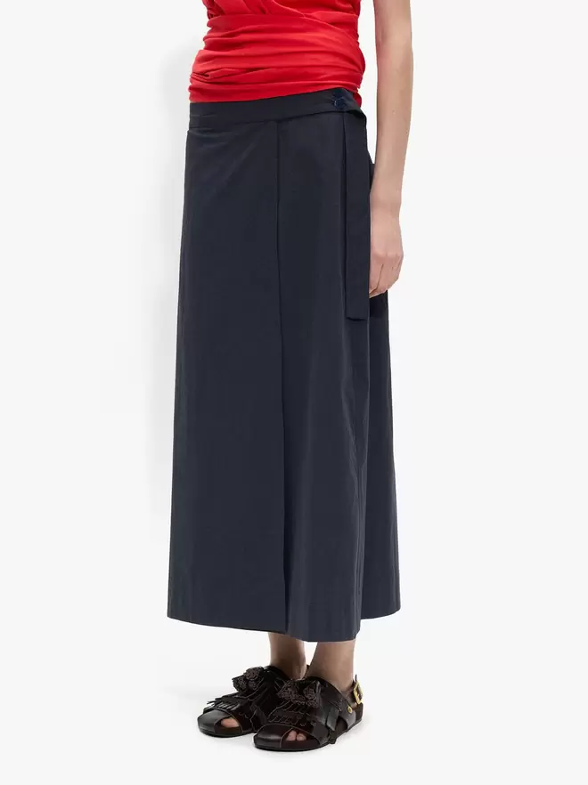 Jupe longue 100% coton