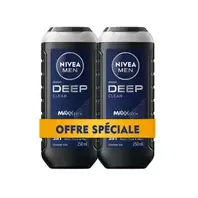 NIVEA MEN Pack 2 Gel Douche Deep 2x250ml