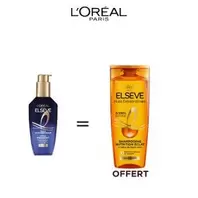 L'Oréal Paris Offre Capillaire: Huile Extraordinaire Midnight 100Ml = Shp Tout Type Cheveux 200Ml
