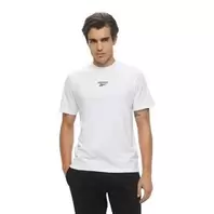 Reebok Adrian Short Sleeve Crewneck Homme T-shirts Blanc